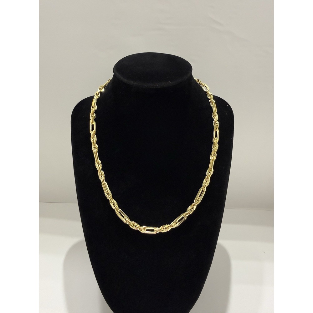 milano chain necklace 14k gold filled 18 inch 5mm lobster clasp